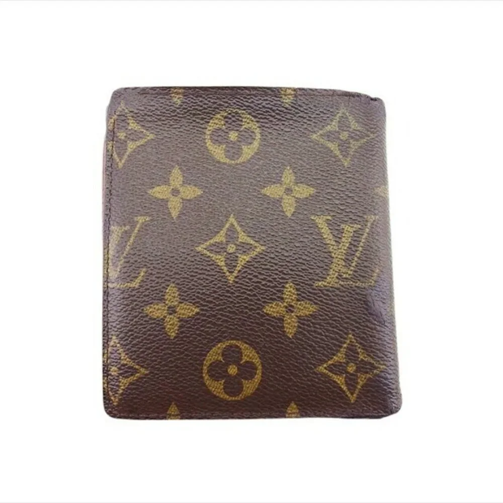 LOUIS VUITTON Bi -fold wallet USED